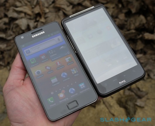 Samsung Galaxy S2 vs Htc Desire HD