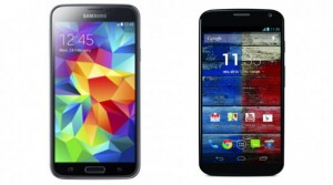 Differenze tra Samsung Galaxy S5 e Moto X